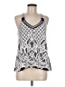 Rewind Silver Sleeveless Blouse Size M - photo 1