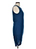 BTFBM Solid Blue Casual Dress Size M - photo 4