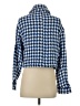 Zara Houndstooth Blue Jacket Size XS - photo 2