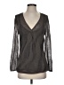 Sigrid Olsen Gray Long Sleeve Blouse Size S (estimated) - photo 1