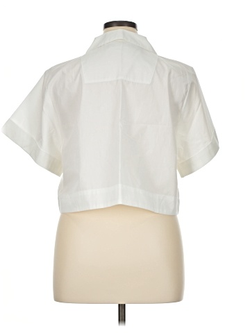 Banana Republic Factory Store Short Sleeve Blouse (view 2)