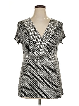 Carole Little Short Sleeve Top