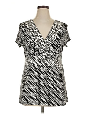 Carole Little Short Sleeve Top (view 1)