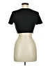 Shein Black Short Sleeve Turtleneck Size 6 - photo 2