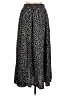 Shein Animal Print Black Casual Skirt Size 12 - photo 1
