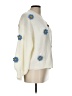 Unbranded 100% Polyester Ivory Cardigan Size L - photo 4