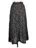 Shein Animal Print Black Casual Skirt Size 12 - photo 2