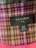 Tahari by ASL Plaid Purple Jacket Size 14 - photo 6