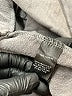 Mono b 100% Cotton Gray Trenchcoat Size S - photo 7