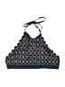 Unbranded Polka Dots Black Swimsuit Top Size L - photo 1