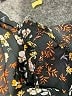 Maurices 100% Polyester Floral Brown Short Sleeve Blouse Size XS - photo 7