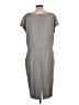 St. John Solid Gray Casual Dress Size 12 - photo 2