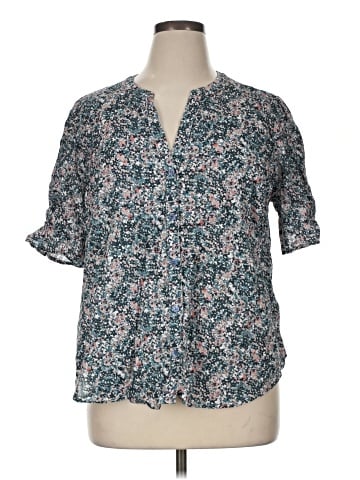 Michael Stars Short Sleeve Blouse (view 1)