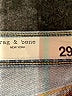 Rag & Bone Stripes Blue Jeans Size 29 waist - photo 4
