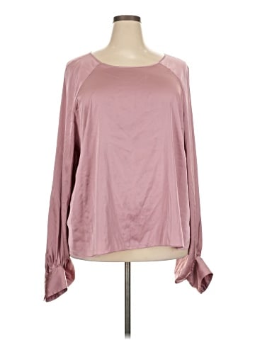 ELOQUII Long Sleeve Blouse (view 1)