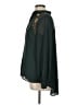 Darling 100% Polyester Green Long Sleeve Blouse Size 10 - photo 5