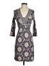 Boden Print Gray Casual Dress Size 2R - photo 1