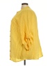 JM Collection Yellow 3/4 Sleeve Button-Down Shirt Size 22W - photo 5