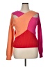 Forever 21 Color Block Orange Pullover Sweater Size XL - photo 1