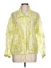 Chico's Print Yellow Raincoat Size L - photo 1