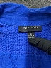 AB Studio Blue 3/4 Sleeve Button-Down Shirt Size S - photo 7