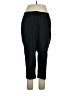Lane Bryant Solid Black Active Pants Size 14 - photo 1