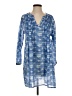 blu Threads 100% Cotton Blue Casual Dress Size S - photo 1
