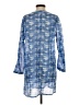 blu Threads 100% Cotton Blue Casual Dress Size S - photo 2