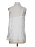 Fever White Sleeveless Button-Down Shirt Size S - photo 2