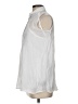 Fever White Sleeveless Button-Down Shirt Size S - photo 5