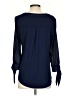 Fortune + Ivy 100% Polyester Blue 3/4 Sleeve Blouse Size S - photo 2