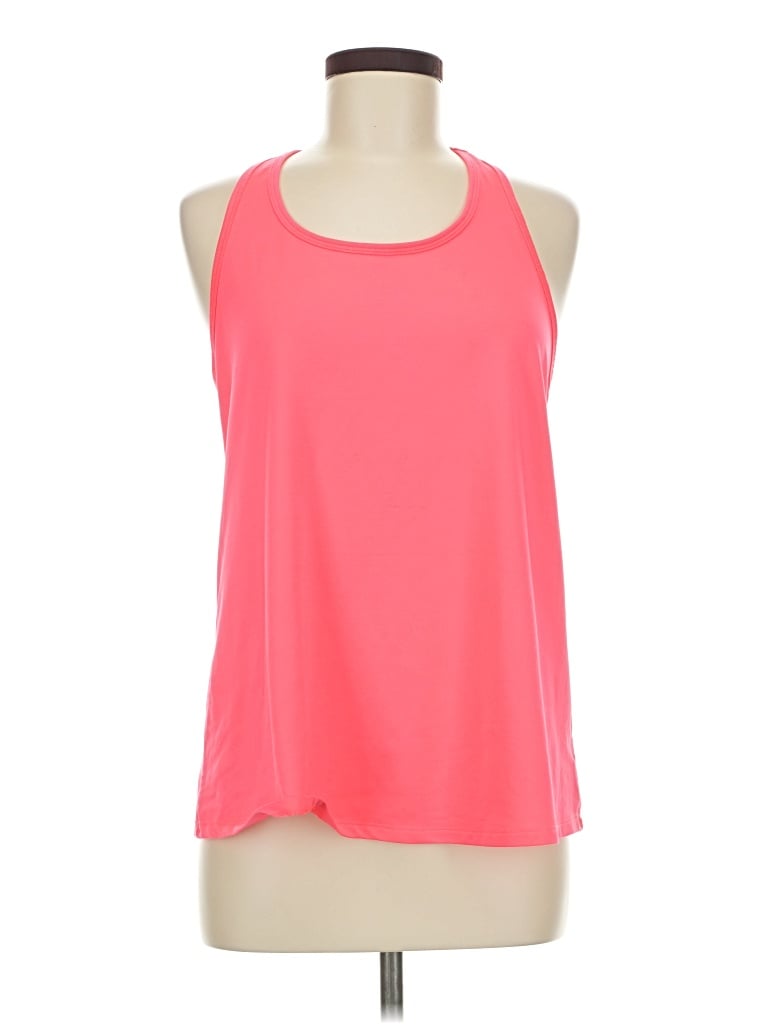 Pre-owned Active By Old Navy Tank Top Pink Halter Neckline Tops