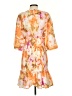 Rachel Parcell 100% Polyester Print Orange Cocktail Dress Size XS - photo 2