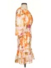 Rachel Parcell 100% Polyester Print Orange Cocktail Dress Size XS - photo 4