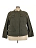East Adeline 100% Cotton Green Jacket Size 3X - photo 1