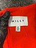 Milly Color Block Orange Cocktail Dress Size 4 - photo 7