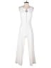 DKNY 100% Polyester White Jumpsuit Size S (estimated) - photo 1