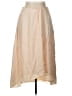 Vince. 100% Polyester Solid Tan Formal Skirt Size 10 - photo 1