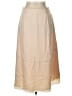 Vince. 100% Polyester Solid Tan Formal Skirt Size 10 - photo 2