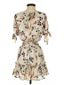Saltwater LUXE 100% Polyester Floral Tan Casual Dress Size XS - photo 2