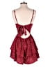 Shein 100% Polyester Polka Dots Red Romper Size 4 - photo 2