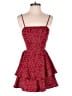 Shein 100% Polyester Polka Dots Red Romper Size 4 - photo 1