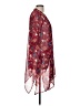 Lane Bryant 100% Polyester Burgundy Kimono One size - photo 4