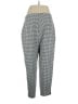 ASOS 100% Polyester Houndstooth Gray Casual Pants Size 14 - photo 2