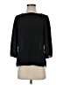 The Limited Outlet 100% Polyester Black 3/4 Sleeve Blouse Size XS - photo 1