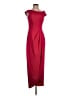 Xscape 100% Polyester Burgundy Cocktail Dress Size 4 - photo 1