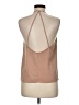 Missguided 100% Polyester Tan Sleeveless Blouse Size 6 - photo 2