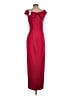 Xscape 100% Polyester Burgundy Cocktail Dress Size 4 - photo 2