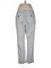 Merona 100% Cotton Stripes Gray Casual Pants Size 12 - photo 2