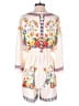 Shein Floral Ivory Romper Size 6 - photo 2